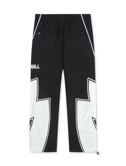 Sugarhill Bolt Windbreaker Pants - Black by Denim Exchange