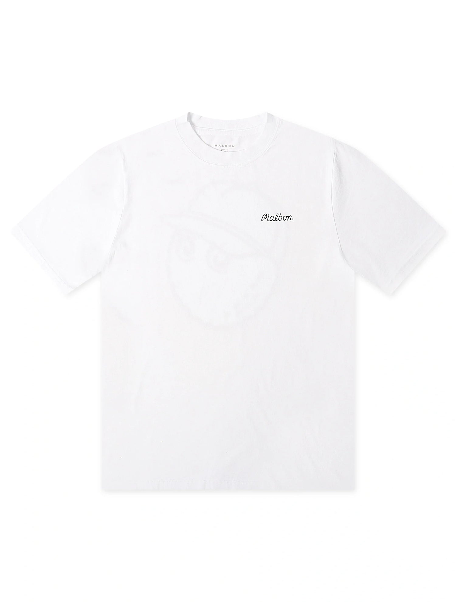 Malbon Bermuda Baldwin Tee - White by Denim Exchange