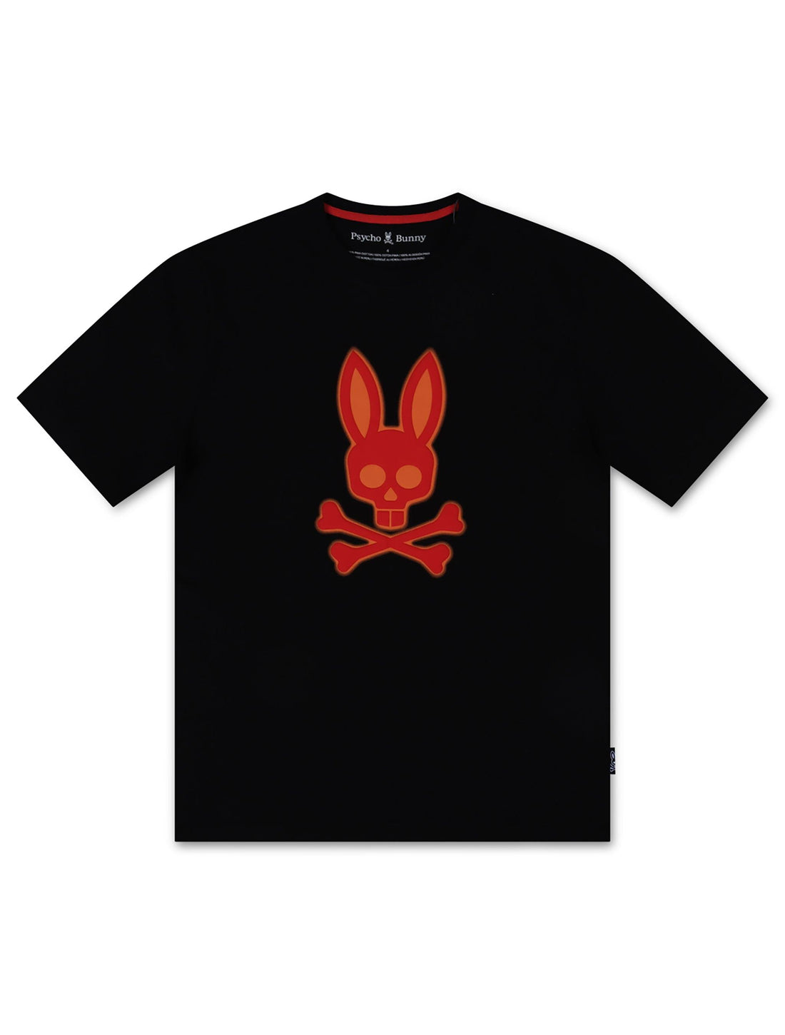 Psycho Bunny Wellington Graphic Tee - Black by Denim Exchange