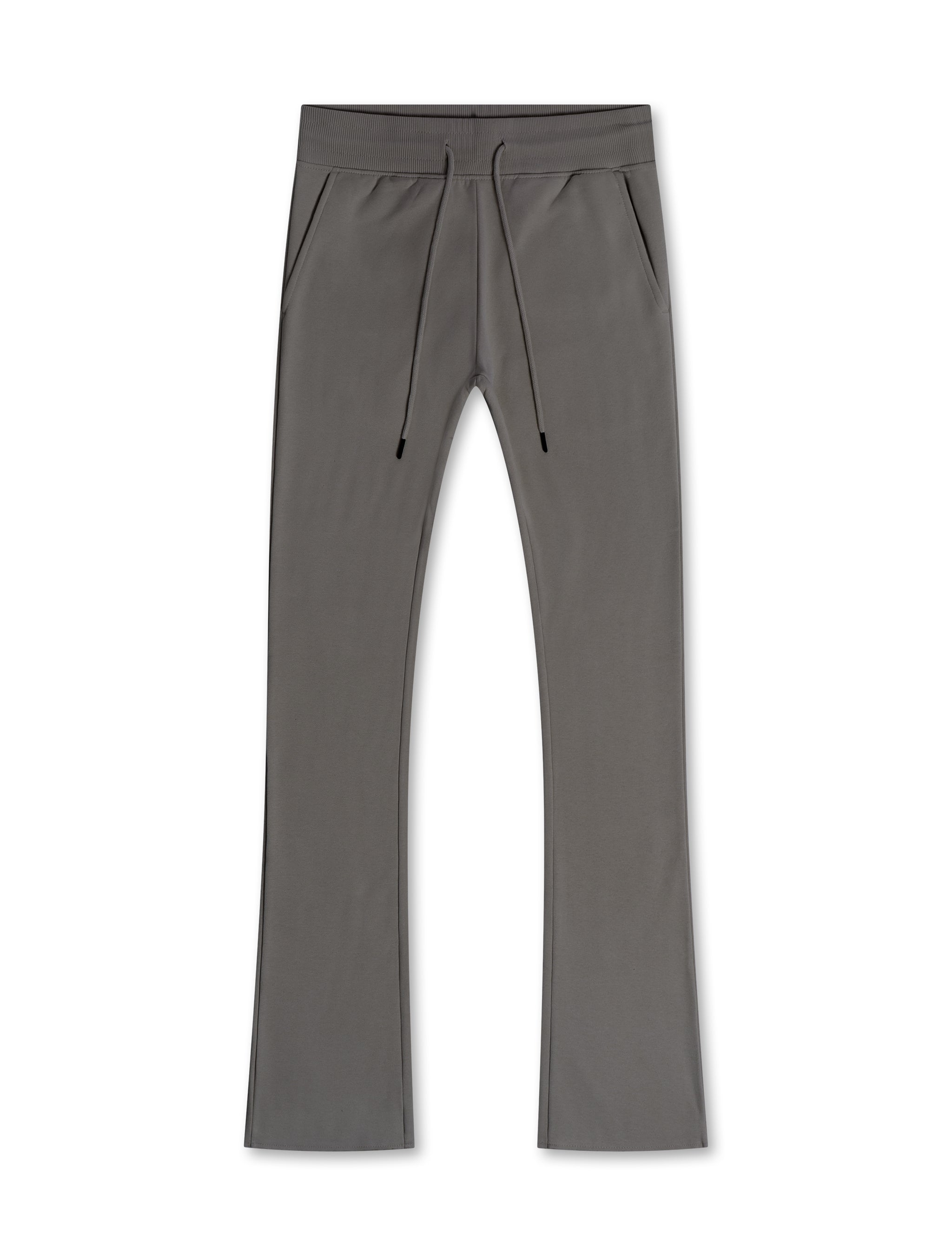 Jordan Craig Uptown Fleece Stacked Sweatpants - Charcoal by Denim Exchange