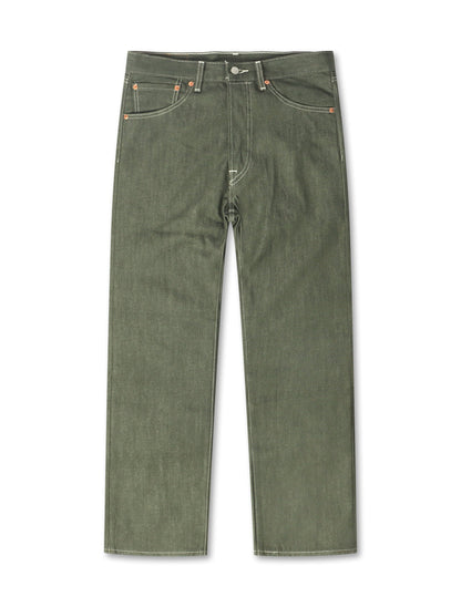 Levis 501™ Original Shrink To Fit Jeans - Green Rigid by Denim Exchange