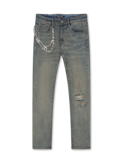 Melee V12 Jean - Blue Oil Wash by Denim Exchange