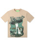 Starseed Here On A Mission Tee - Beige by Denim Exchange