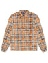Rebel Denim Rhinestone Flannel - Orange by Denim Exchange