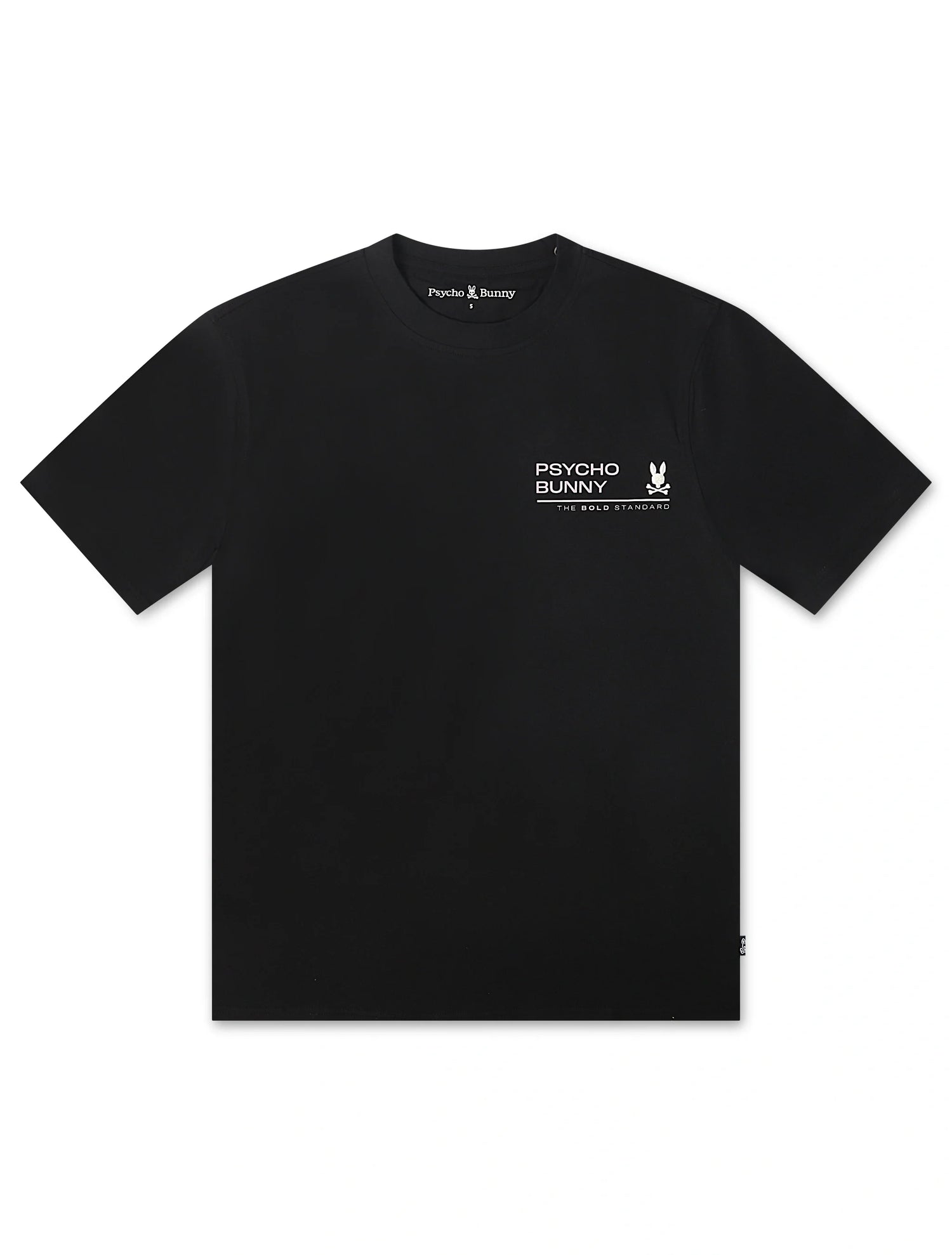 Psycho Bunny Enzo Back Graphic Tee - Black by Denim Exchange