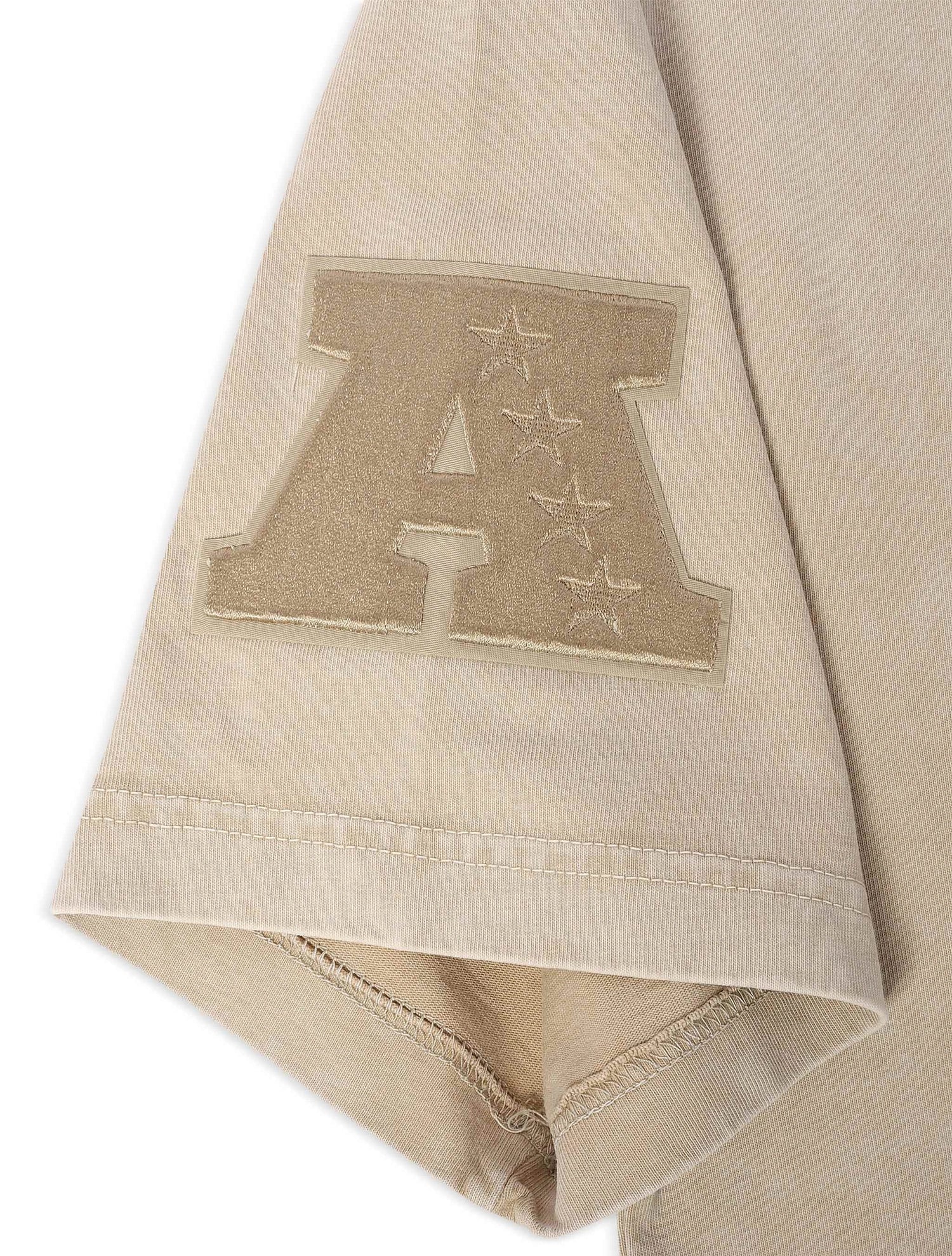 Pro Standard Raiders Logo Tee - Vintage Beige by Denim Exchange