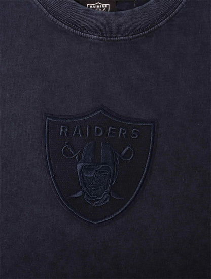 Pro Standard Raiders Logo Tee - Vintage Navy by Denim Exchange