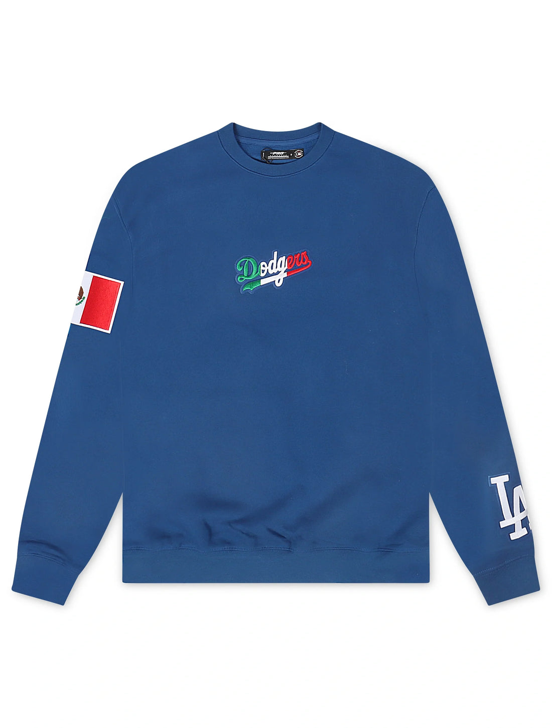 Pro Standard LA Dodgers Mexico Wingspan Crewneck - Blue by Denim Exchange