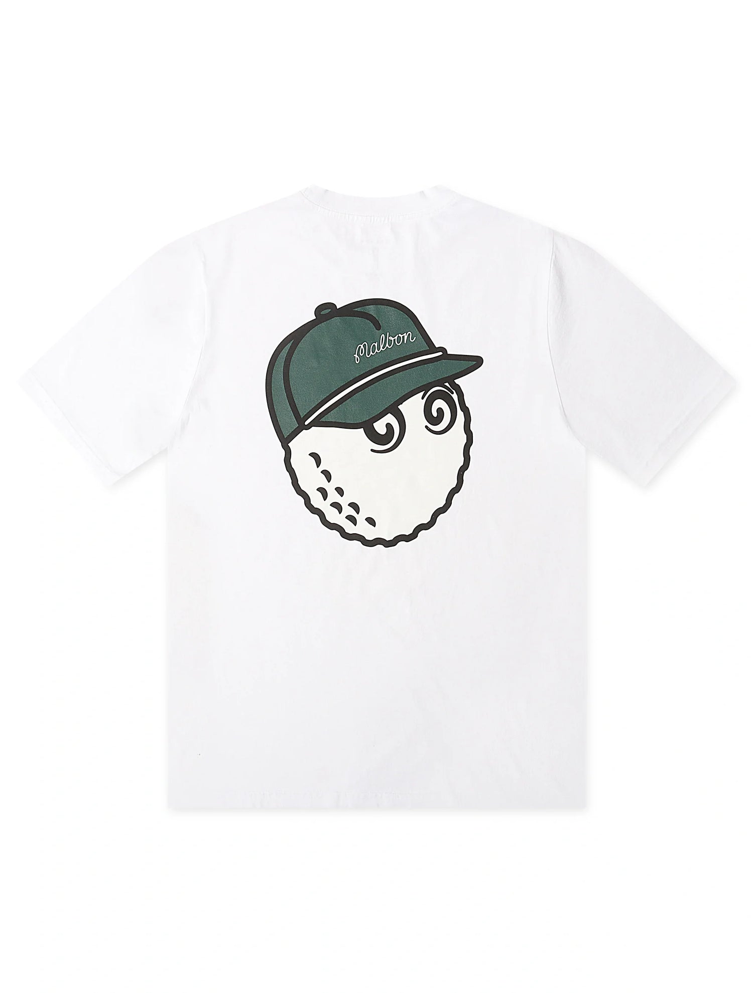 Malbon Bermuda Baldwin Tee - White by Denim Exchange