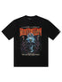 Cult Of Individuality Psychedelic Crew Tee - Black by Denim Exchange