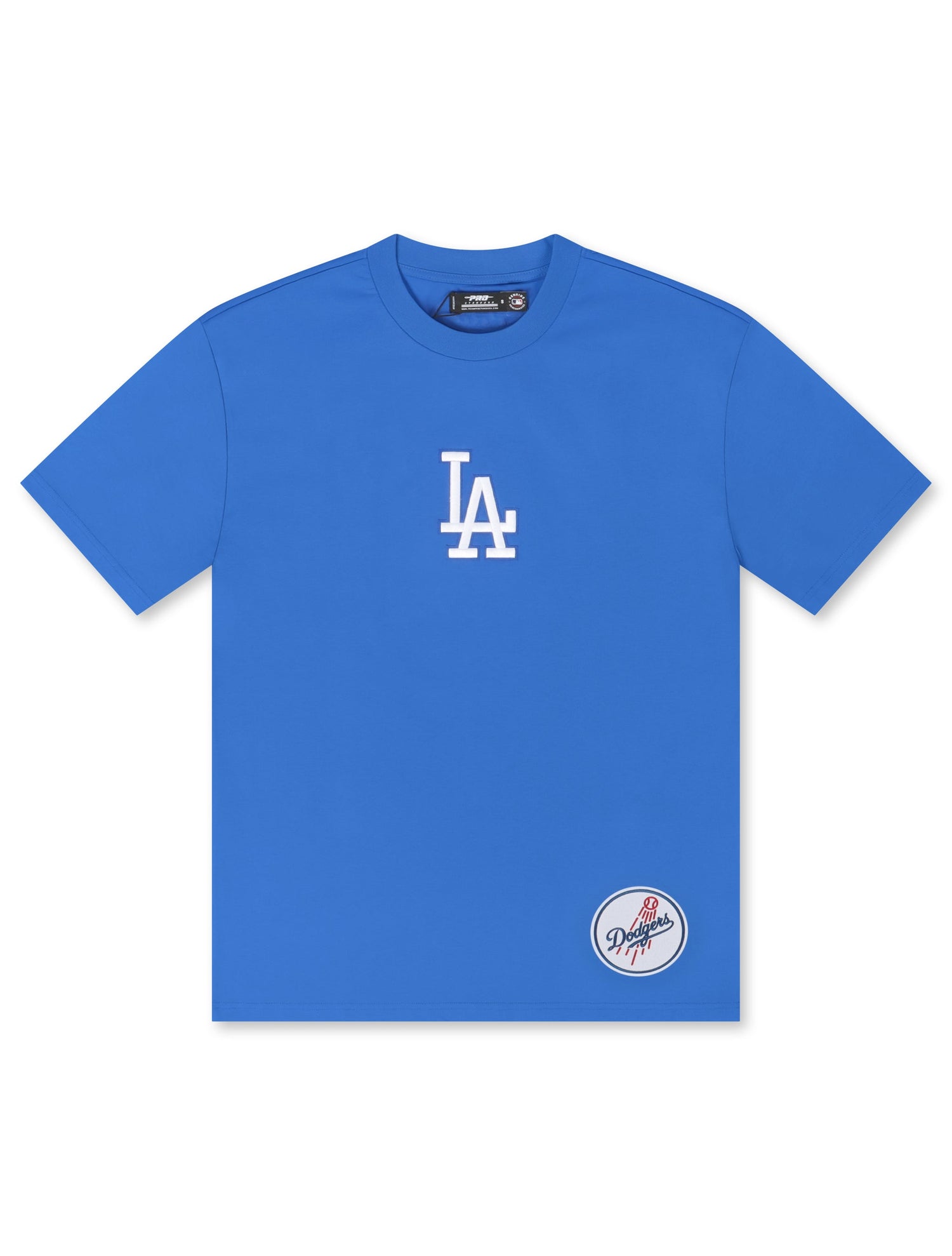 Pro Standard La Dodgers Wingspan Drop Shoulder Tee - Royal Blue by Denim Exchange