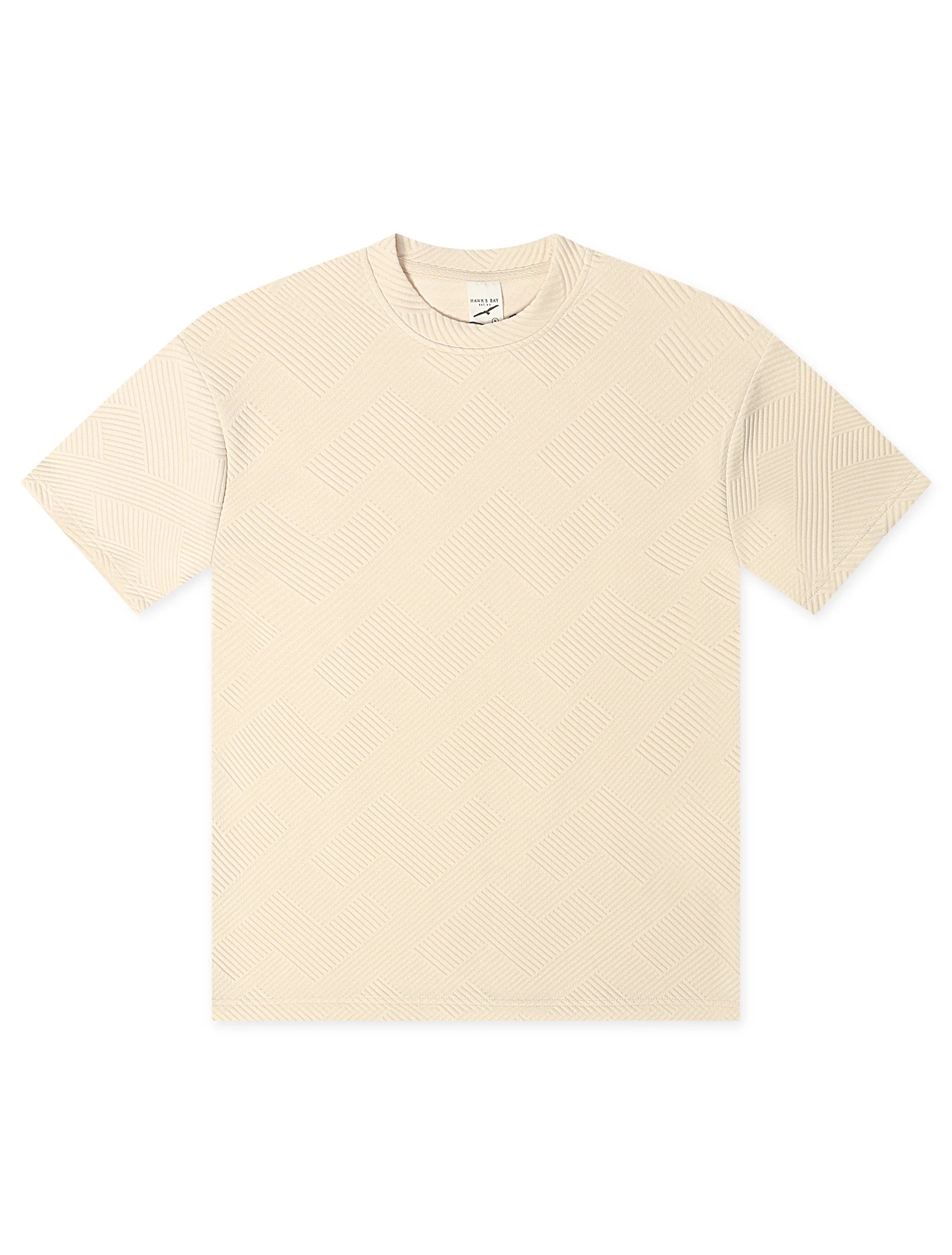 Denim Exchange Knit Tee - Ivory by Denim Exchange