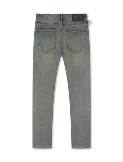 Melee V12 Jean - Blue Oil Wash by Denim Exchange