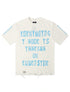 November Reign Everything I Love Hand Shredded Tee - White by Denim Exchange