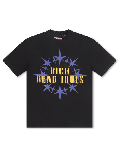 Rich Dead Idols Profit Tee - Black by Denim Exchange