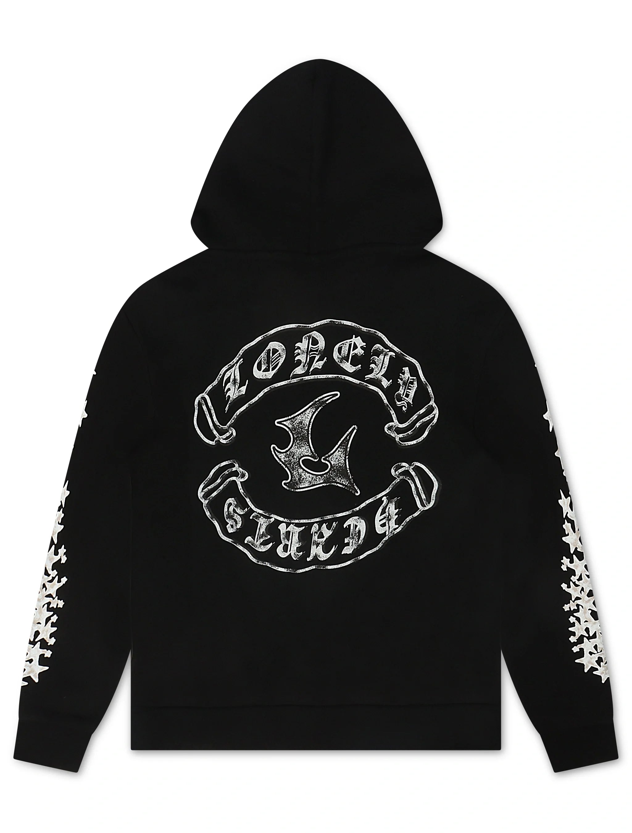 Lonely Hearts Love Me Forever Hoodie - Black by Denim Exchange