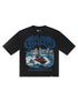 Godspeed GMYC Wave Runner Boxy Tee - Black by Denim Exchange