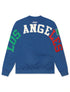 Pro Standard LA Dodgers Mexico Wingspan Crewneck - Blue by Denim Exchange