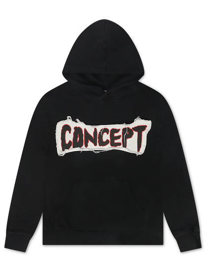 Concept LA Flowers Hoodie - Black by Denim Exchange