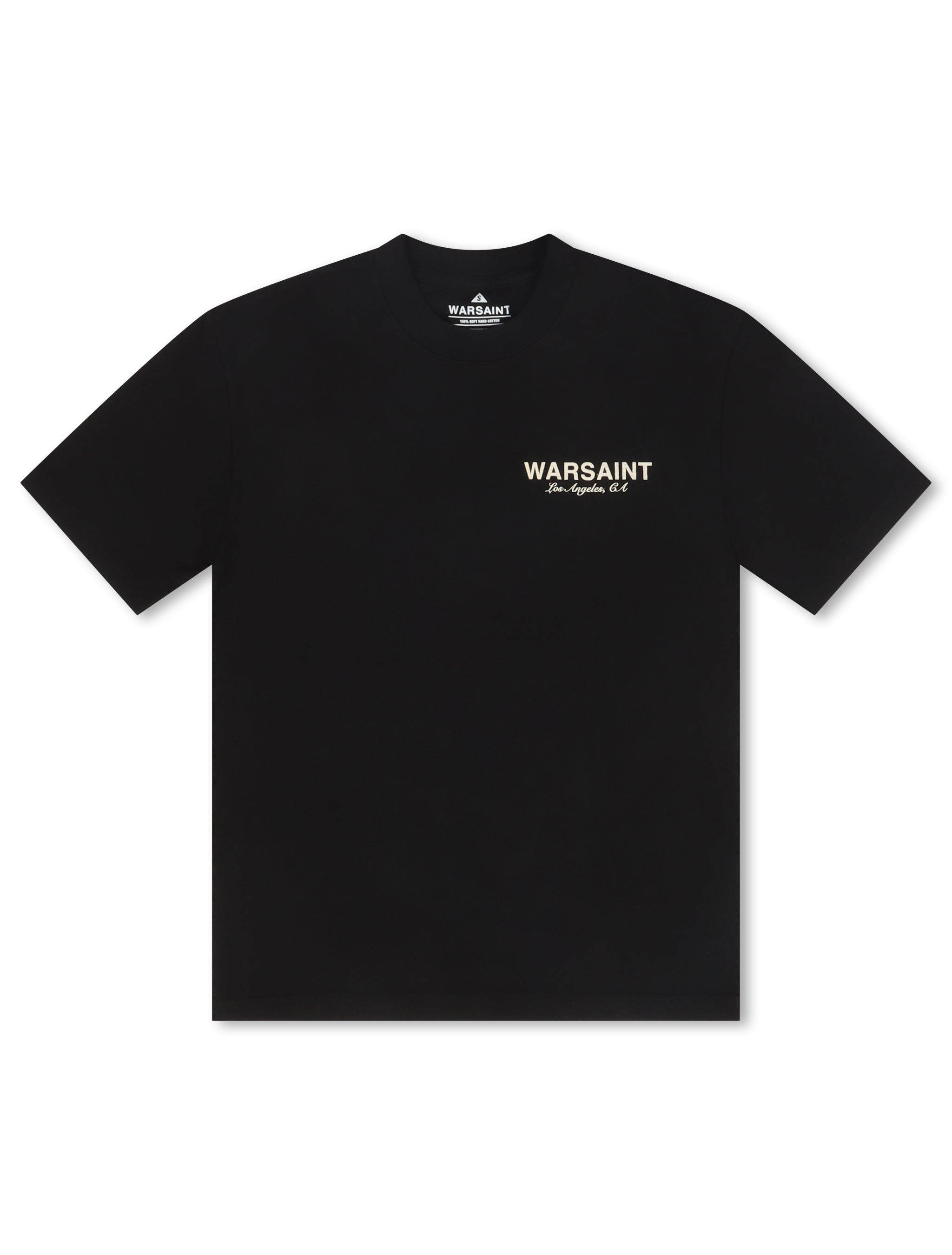 Warsaint LA Essentials Tee - Black by Denim Exchange