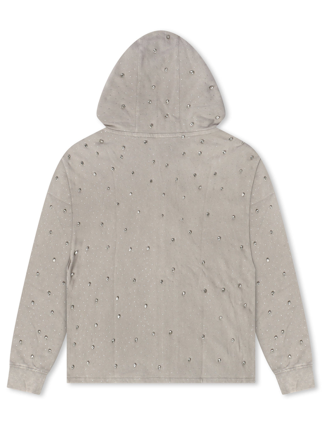 Rebel Denim Diamond Hoodie - Grey by Denim Exchange
