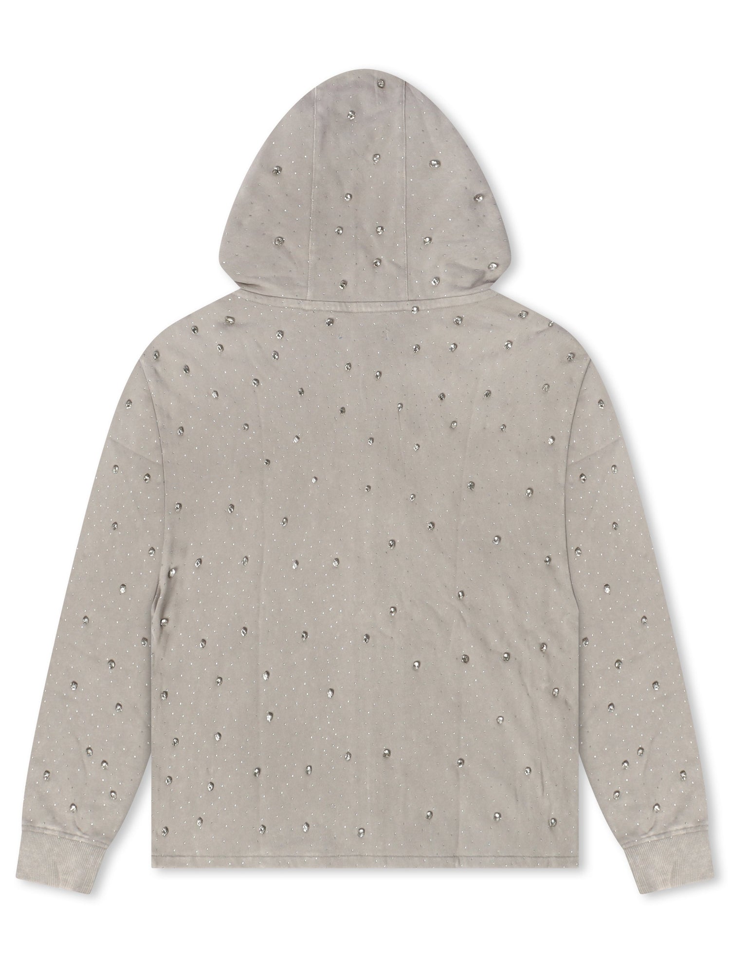 Rebel Denim Diamond Hoodie - Grey by Denim Exchange