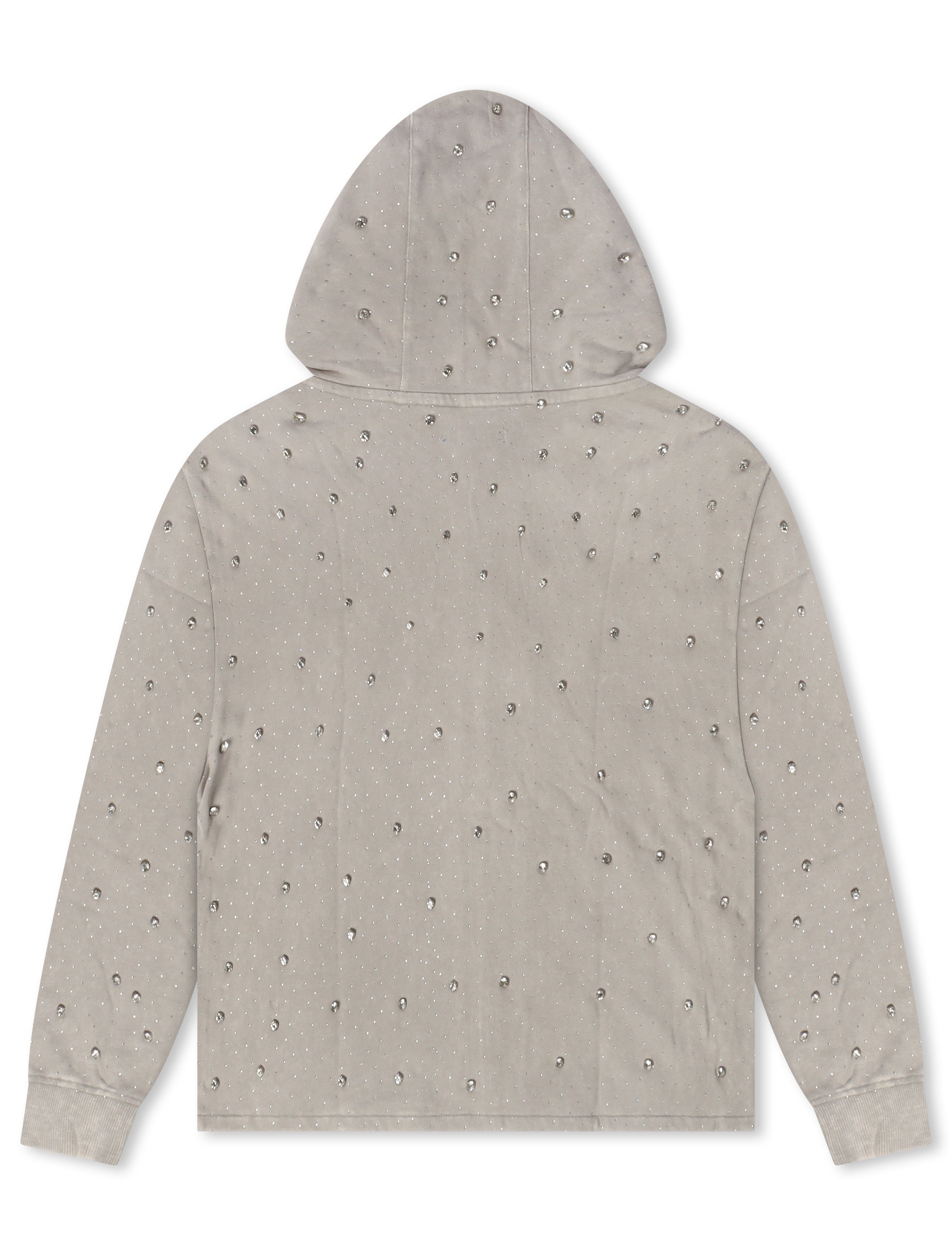 Rebel Denim Diamond Hoodie - Grey by Denim Exchange