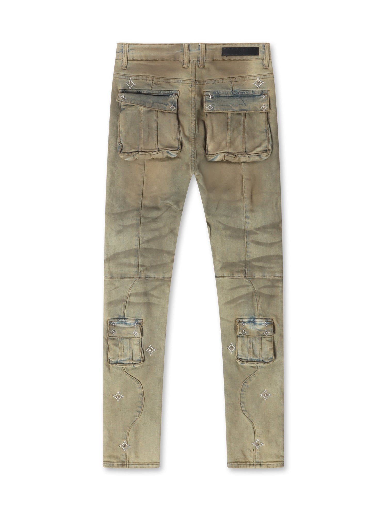 Embellish Canus Cargo Denim - Sand Wash by Denim Exchange