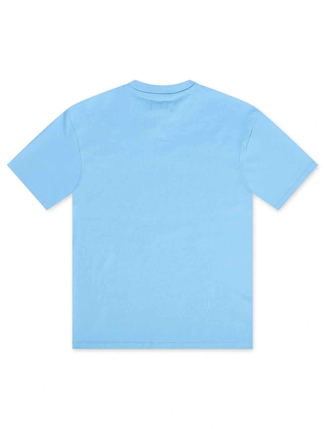 Roku Studio Divine Hood Boxy Tee - University Blue by Denim Exchange