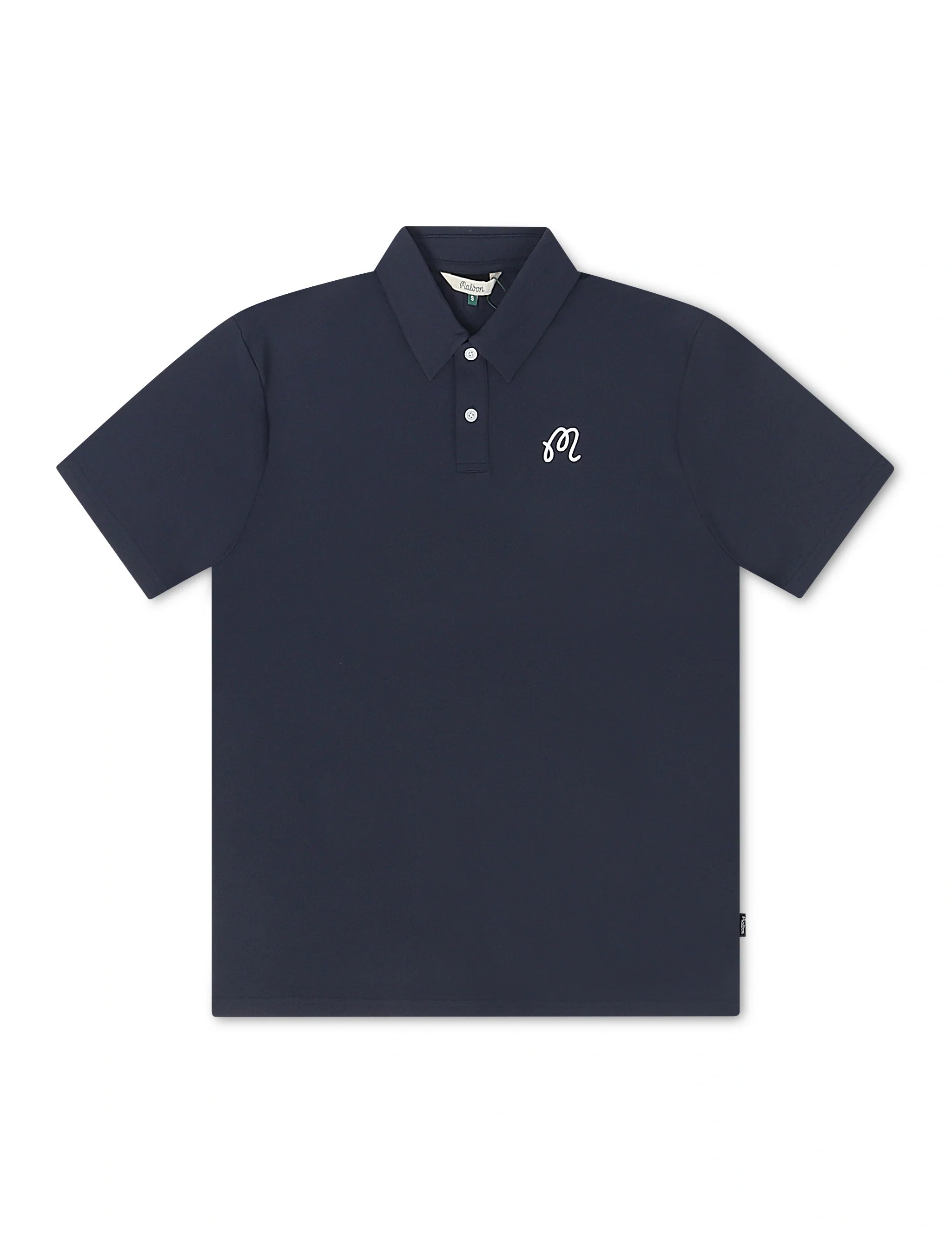 Malbon Fairway Polo - Navy by Denim Exchange