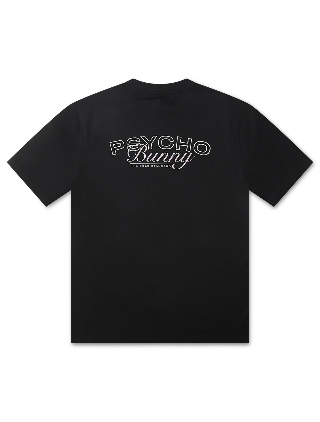 Psycho Bunny Enzo Back Graphic Tee - Black by Denim Exchange