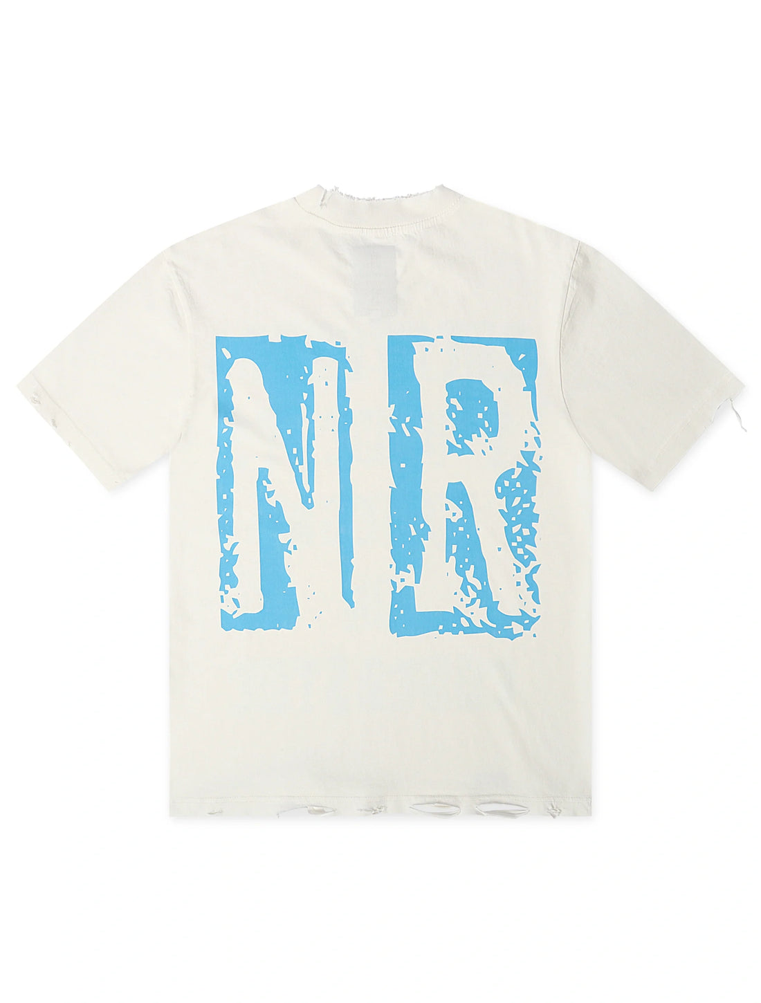 November Reign Everything I Love Hand Shredded Tee - White by Denim Exchange
