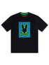 Psycho Bunny Livingston Graphic Tee - Black by Denim Exchange