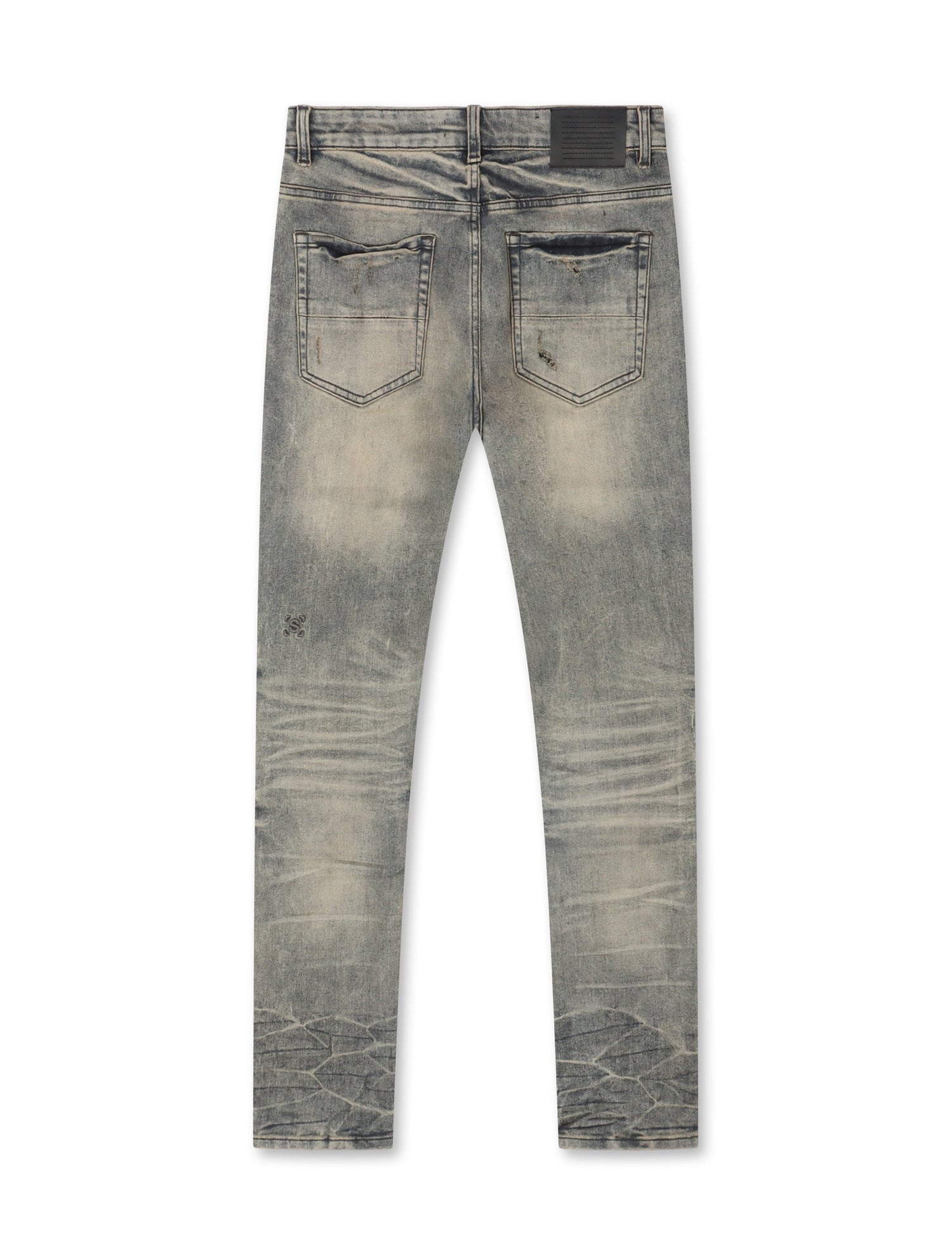 Serenede Gunmetal Slim Jeans - Metal by Denim Exchange