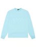 Boss Green Salbo Crewneck - Light Blue by Denim Exchange