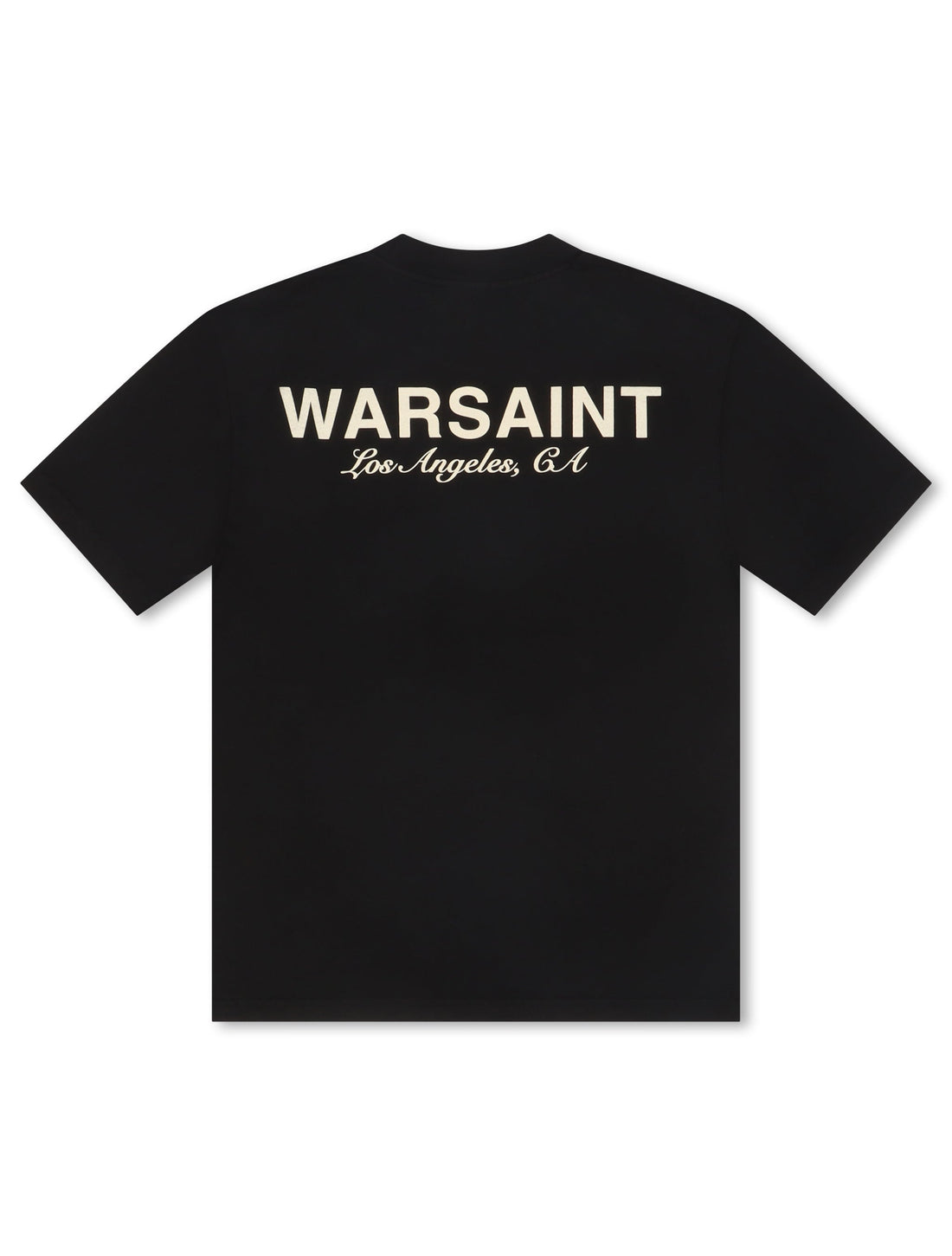 Warsaint LA Essentials Tee - Black by Denim Exchange