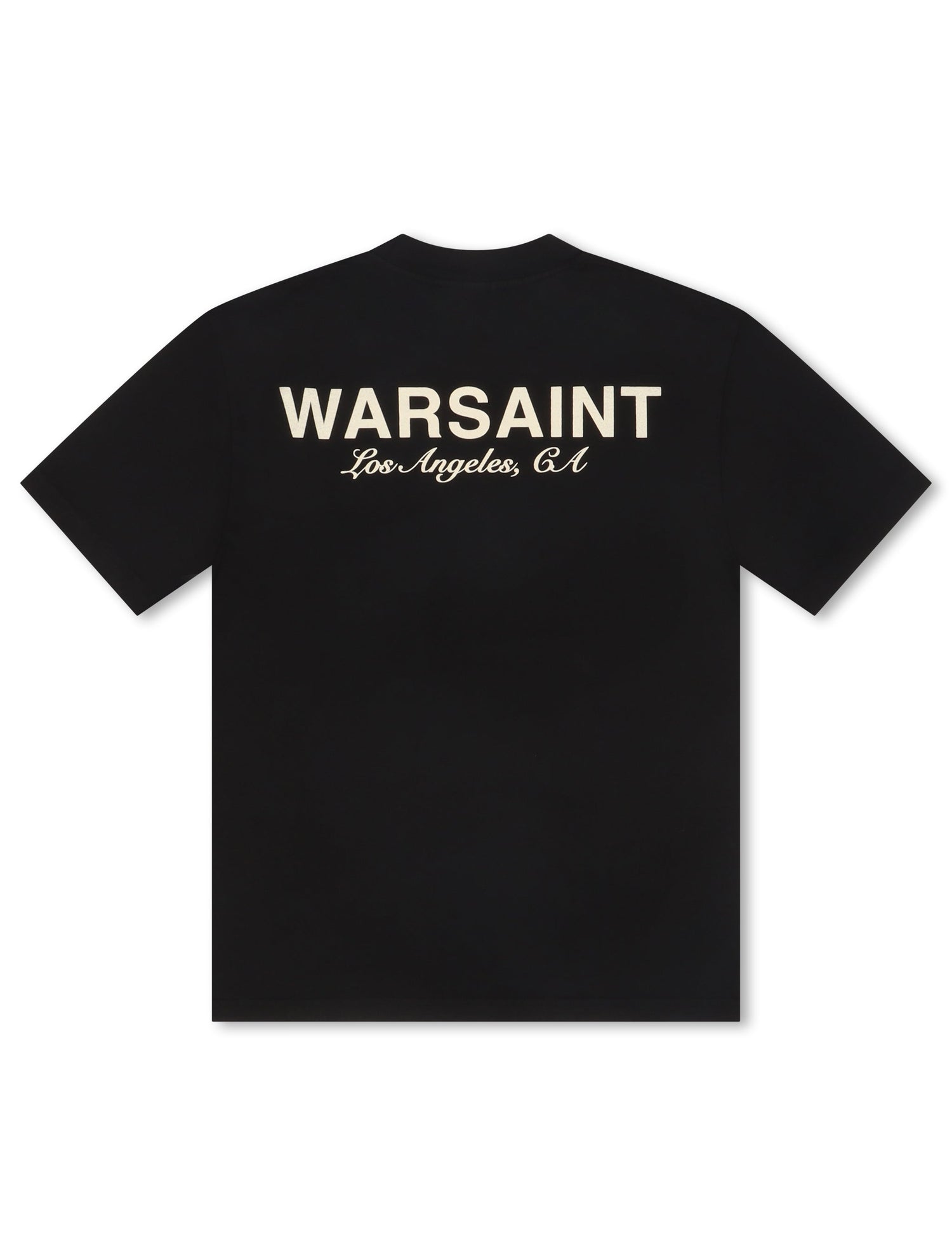 Warsaint LA Essentials Tee - Black by Denim Exchange