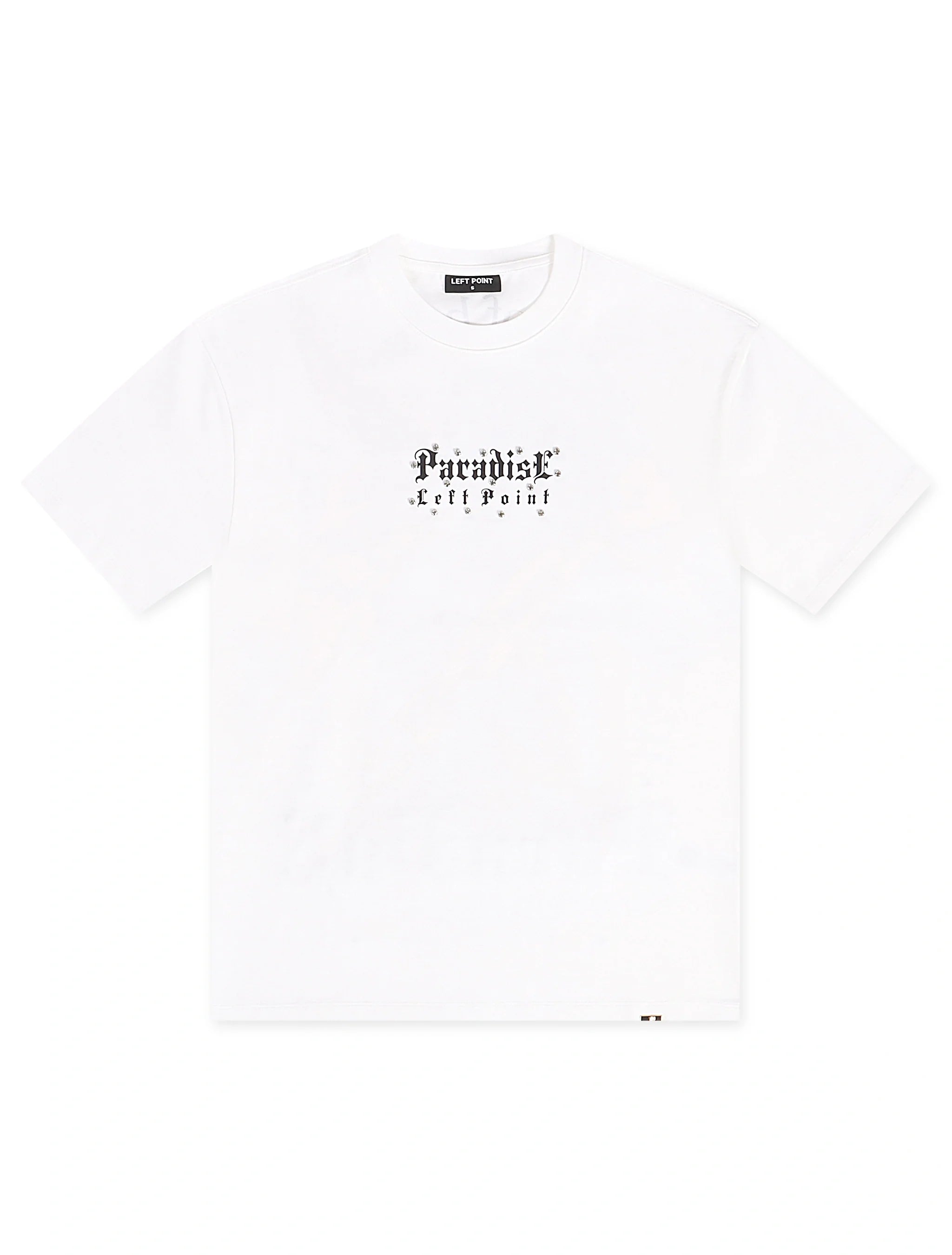 Left Point Paradise Tee - White by Denim Exchange