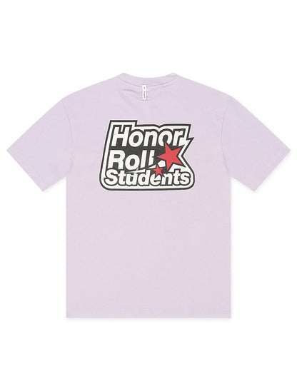 Students Golf Honor Roll Students S/S Tee - Wisteria by Denim Exchange