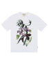 Bkys Bank Oversized Tee - White by Denim Exchange