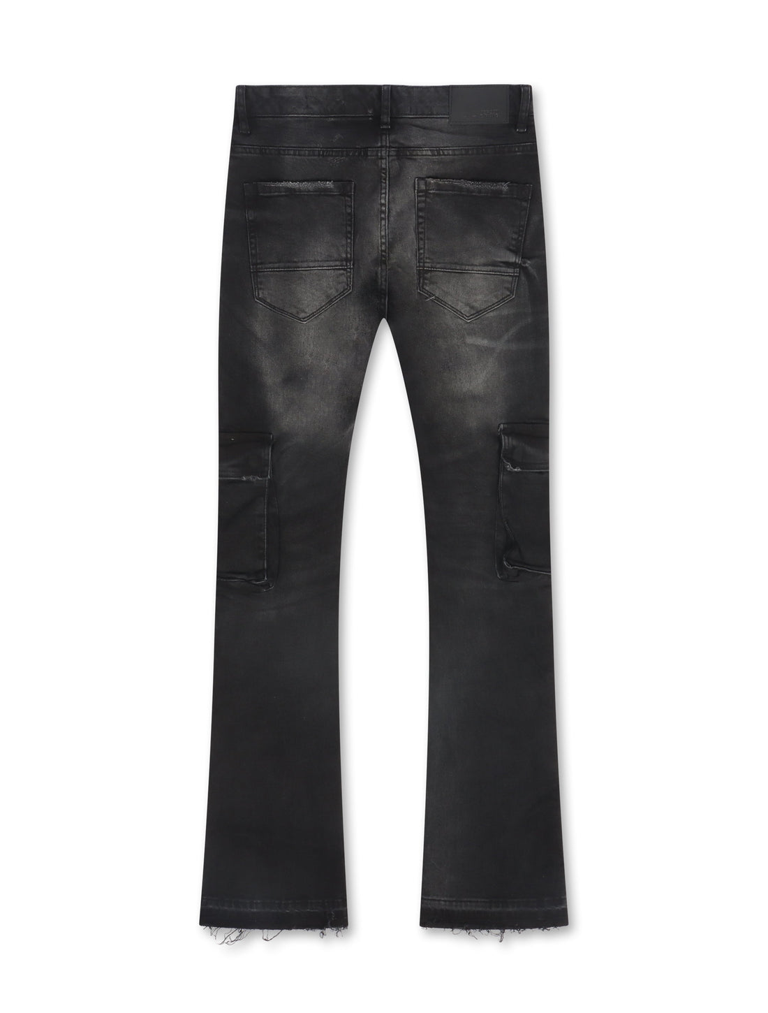 Jordan Craig Cargo Stacked Jean - Black by Denim Exchange