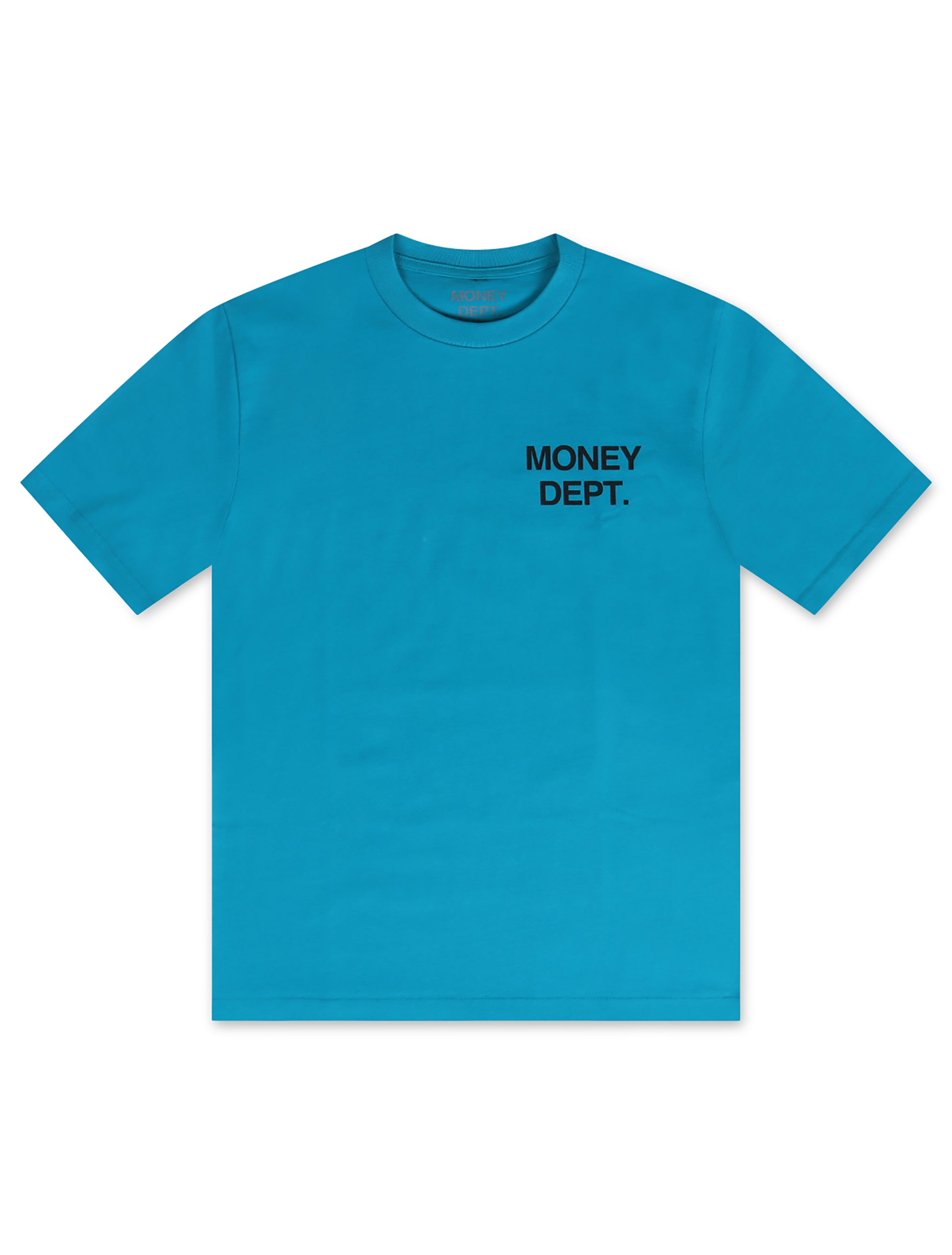 Money Dept. Los Angeles Heavyweight Tee - Aqua by Denim Exchange