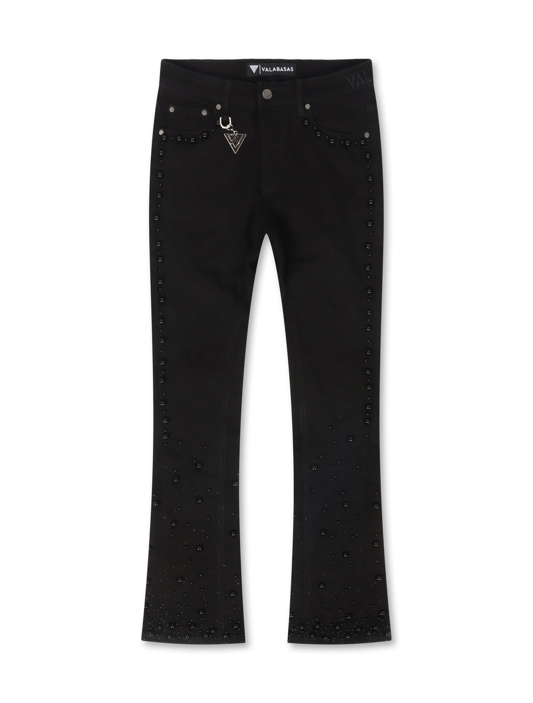 Valabasas Sheam Stacked Denim Jean - Black by Denim Exchange