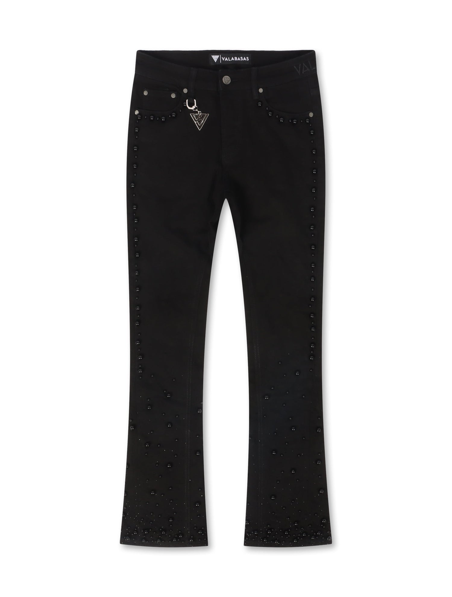 Valabasas Sheam Stacked Denim Jean - Black by Denim Exchange