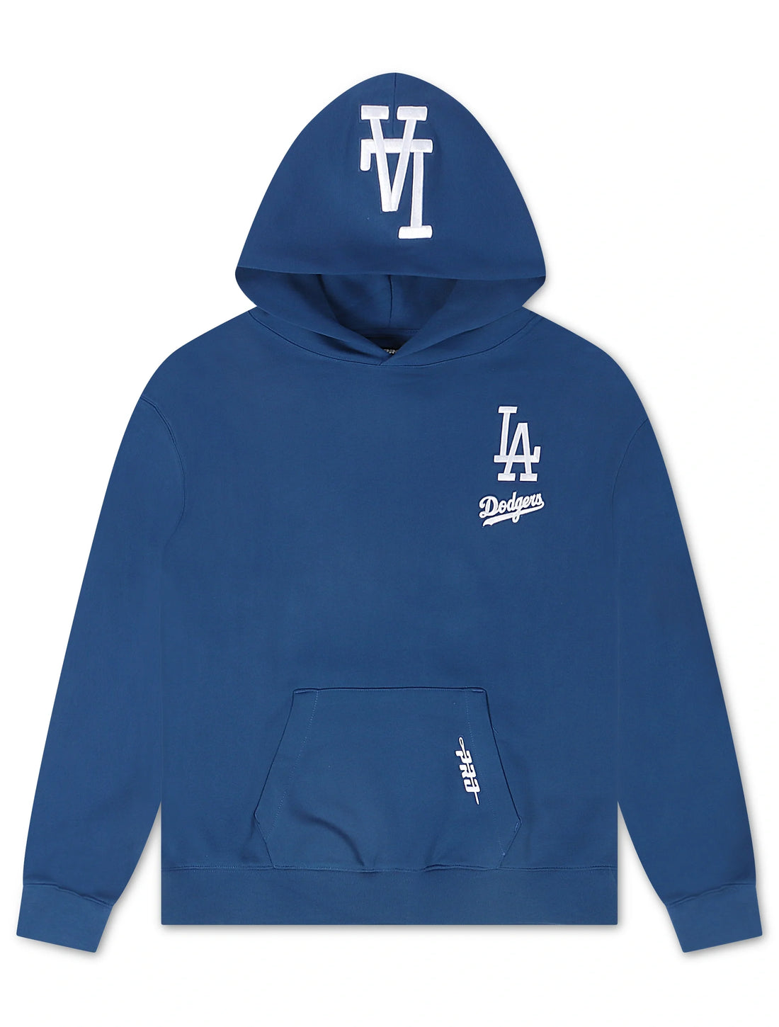 Pro Standard Dodgers Stacked Los Angeles Hoodie - Dark Blue by Denim Exchange