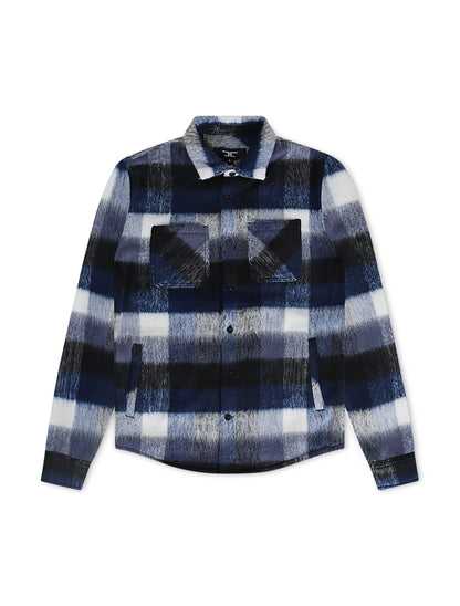 Jordan Craig Kids See You In Paradise Sherpa Jacket - Blue by Denim Exchange