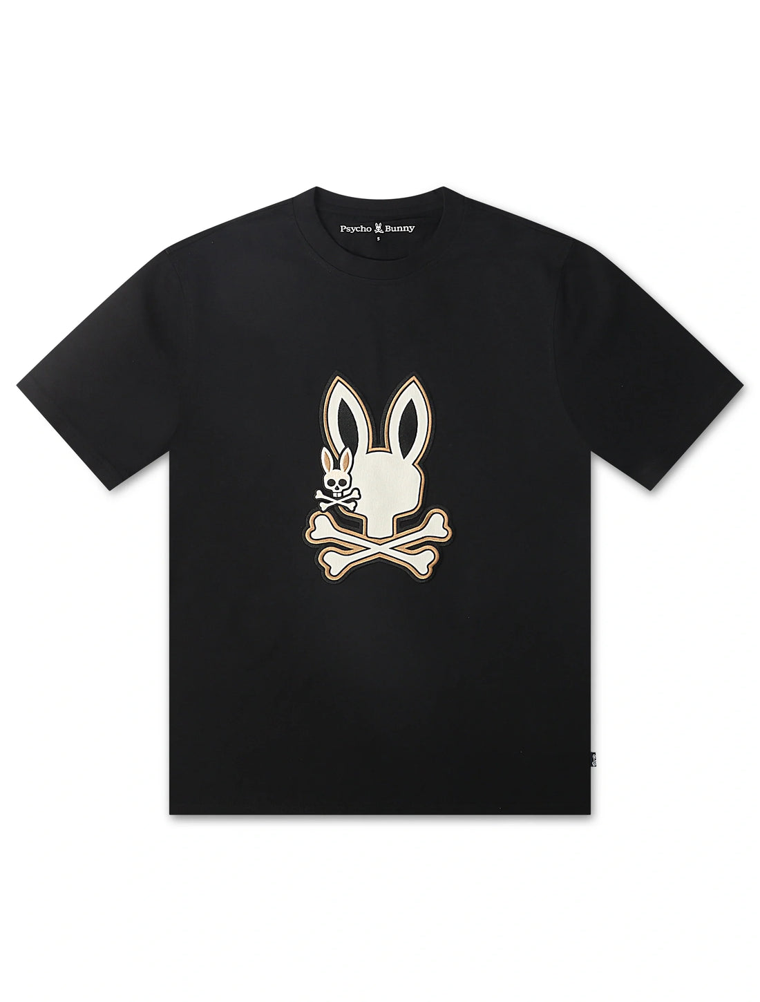 Psycho Bunny Wade Tee - Black by Denim Exchange