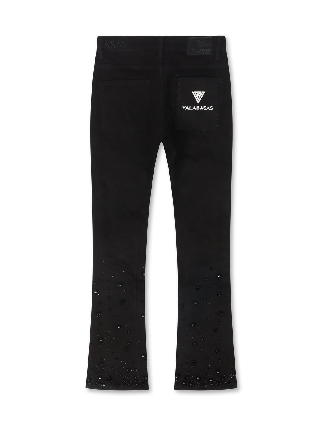 Valabasas Sheam Stacked Denim Jean - Black by Denim Exchange