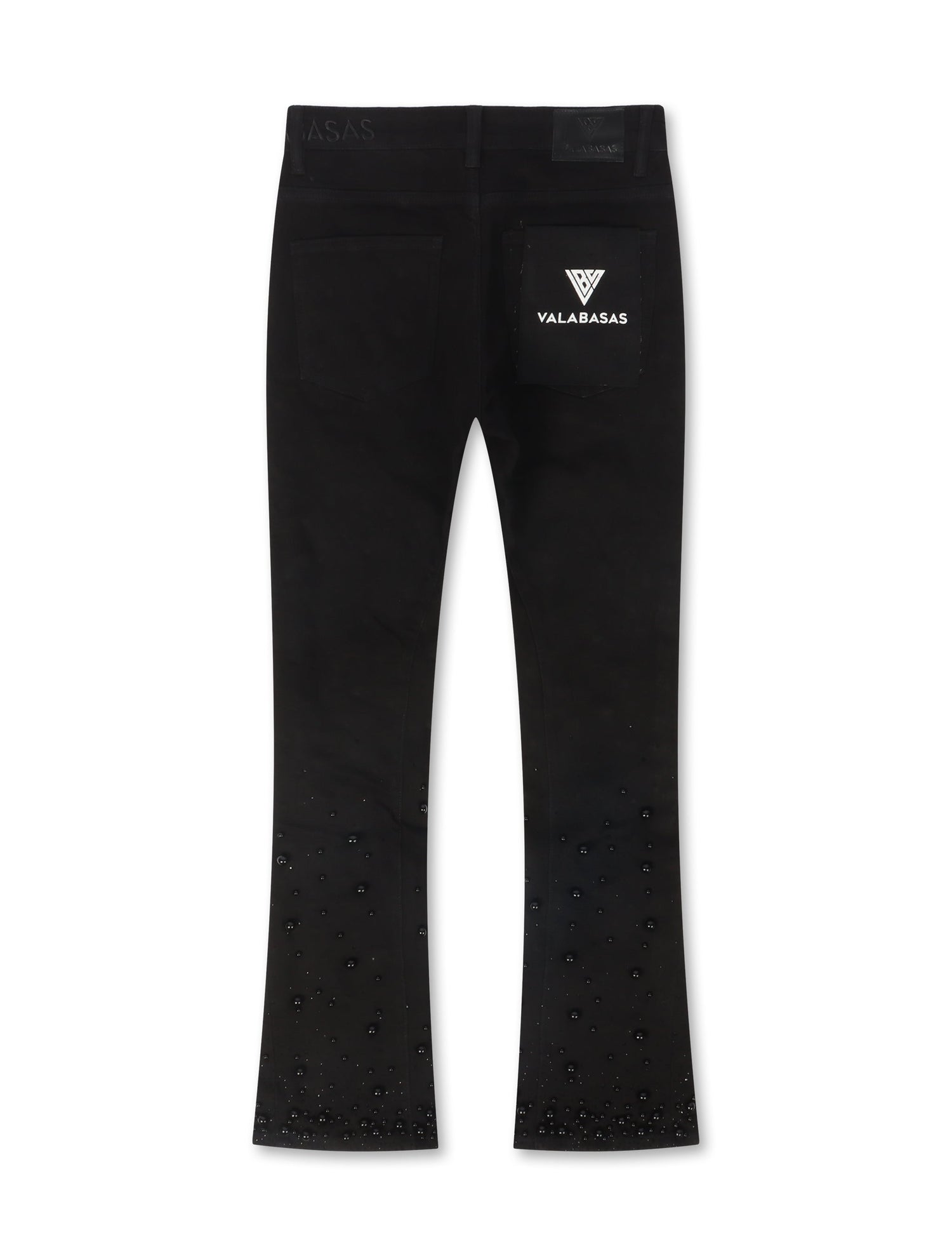 Valabasas Sheam Stacked Denim Jean - Black by Denim Exchange
