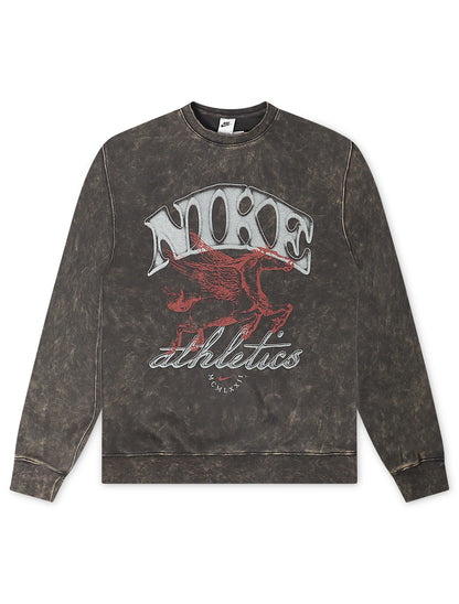 Nike Mens Sportswear Club Fleece Crewneck - Anthracite by Denim Exchange